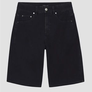 Universal Standaed Bae denim shorts. Black. Size 18.